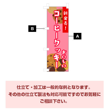 仕立て・加工は一般的な例となります。その他の仕立て製法も対応可能ですのでお気軽にご相談下さい。